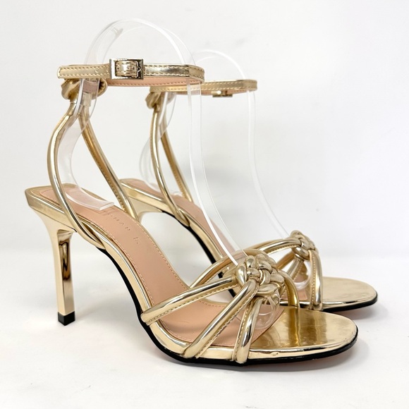 Zara Woman Gold High Heel - Picture 3 of 16